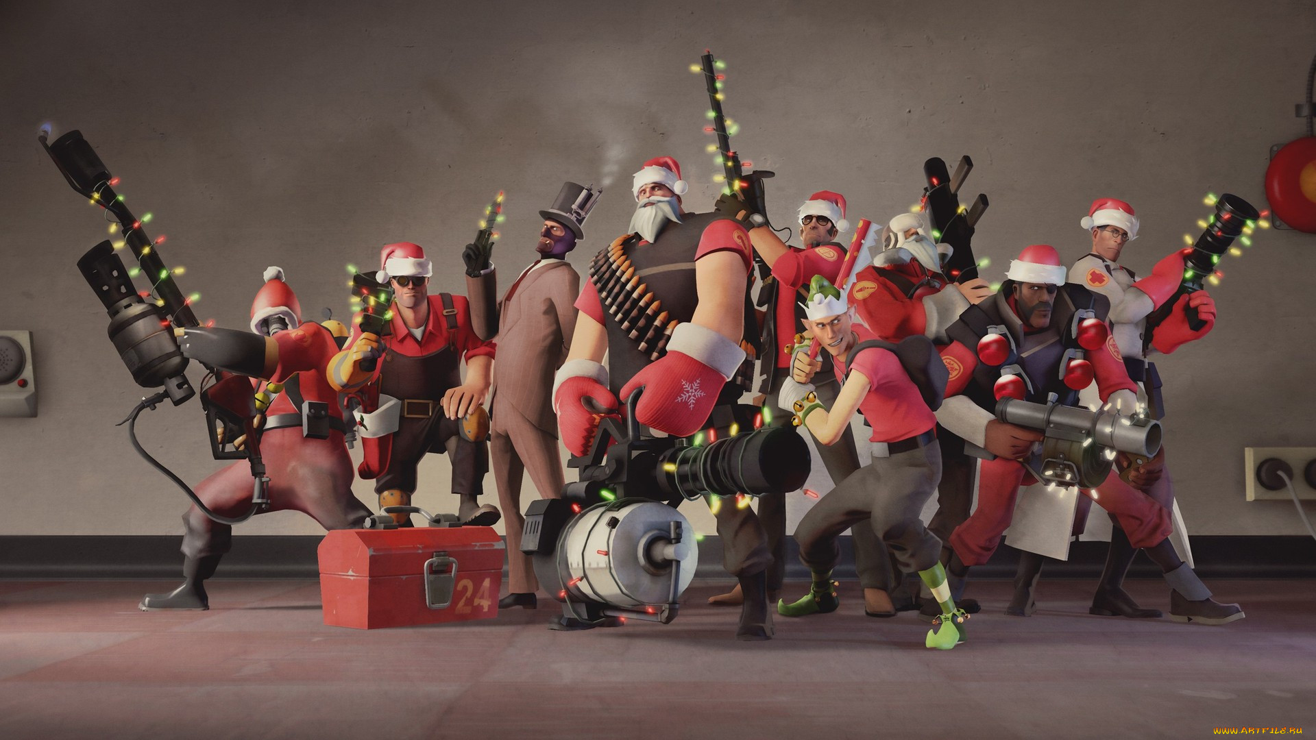  , team fortress 2, christmas